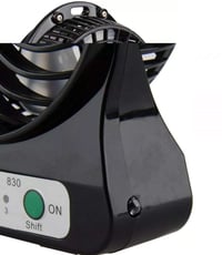Nabíjateľný stolový ventilátor v tvare palmového listu s USB napájaním, 3 rýchlosťami, prenosný mini ventilátor na doma aj do kancelárie, na vnútorné aj vonkajšie použitie 4