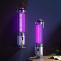 FanFu Guo Elektromos Rovarcsapda UV Lámpa Szúnyog Légy Csapda Éjszakai Fény Fekete 8