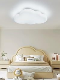 FANLG LED Mennyezeti Lámpa 45W 50cm Felhő Forma Dimmelhető Távirányítóval 3000-6000K - B50 Cm Dimmable 8