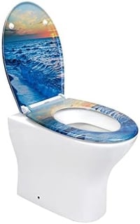 Fanmitrk Duroplast WC ülőke lágyzárással, gyorskioldással, O-alakú 4