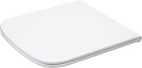 Fanmitrk Négyzet WC-ülőke Soft-Close Mechanizmussal, Fehér Duroplast 1