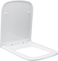 Fanmitrk Négyzet WC-ülőke Soft-Close Mechanizmussal, Fehér Duroplast 3