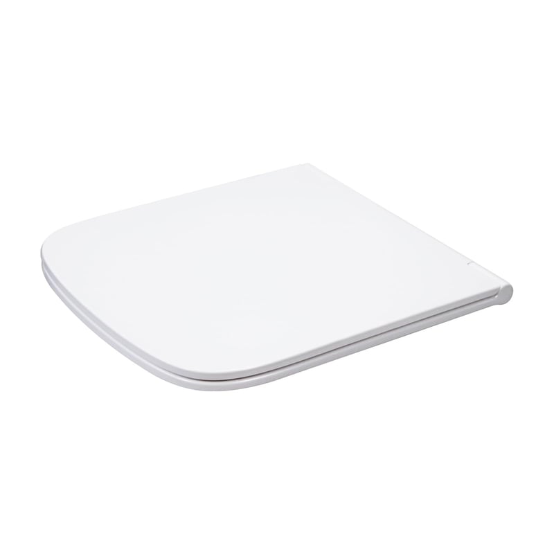Fanmitrk četvrtasta WC daska sa Soft-Close mehanizmom, duroplast - bijela - 42x36,5 cm