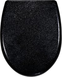Fanmitrk WC ülőke soft close fekete duroplast gyorslecsapódás 3