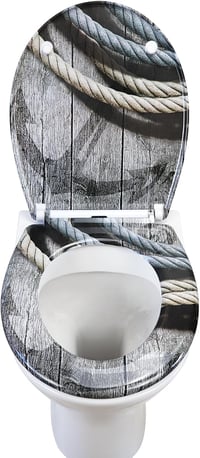 Fanmitrk WC ülőke soft-close mechanizmussal, gyorslecsapódás funkcióval 2