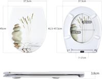 Fanmitrk WC ülőke soft-close mechanizmussal, gyorsleoldás, duroplast fedél 4