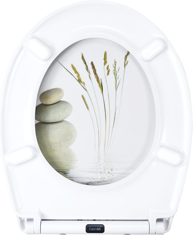 Fanmitrk WC ülőke soft-close mechanizmussal, gyorsleoldás, duroplast fedél