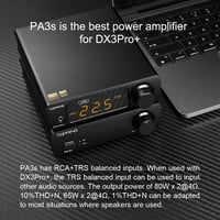Fanmusic Topping DX3 Pro+ ES9038Q2M Bluetooth DAC erősítő ezüst 8