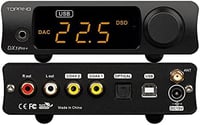 Fanmusic Topping DX3 Pro+ ES9038Q2M Bluetooth DAC erősítő ezüst 3