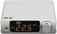Fanmusic Topping DX3 Pro+ ES9038Q2M Bluetooth DAC erősítő ezüst 1