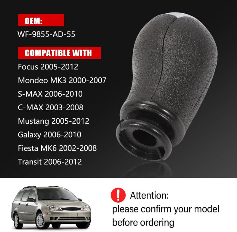 FanPaYY 5 fokozatú váltógomb Focus Mondeo S-MAX C-MAX 2003-2012