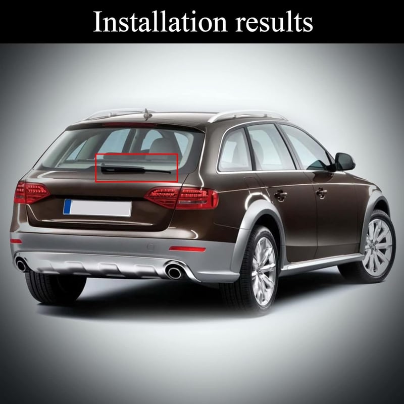 FanPaYY Audi A4 B8 hátsó ablaktörlő szett 2008-2013 kar és lapát