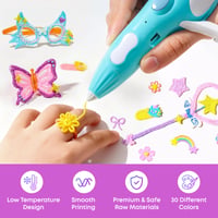 Náplň do 3D pera Fantasyon pre 3Doodler Start+, 2,5 mm PCL, 300 ks, 30 farieb, 15 cm x 10 ks z každej farby 4