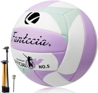 Fantecia 5-ös méretű röplabda pumpával, puha bőr strandrögbi 1