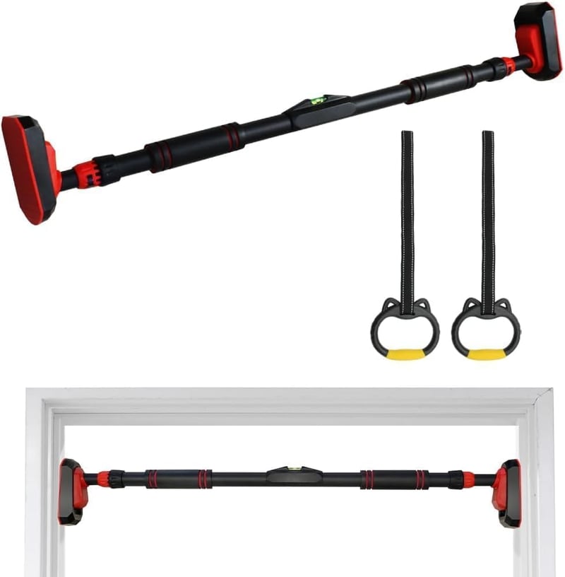 Fantecia Ajtókeretbe Szerelhető Húzódzkodó Rúd 70-110cm Csavarmentesen 250kg