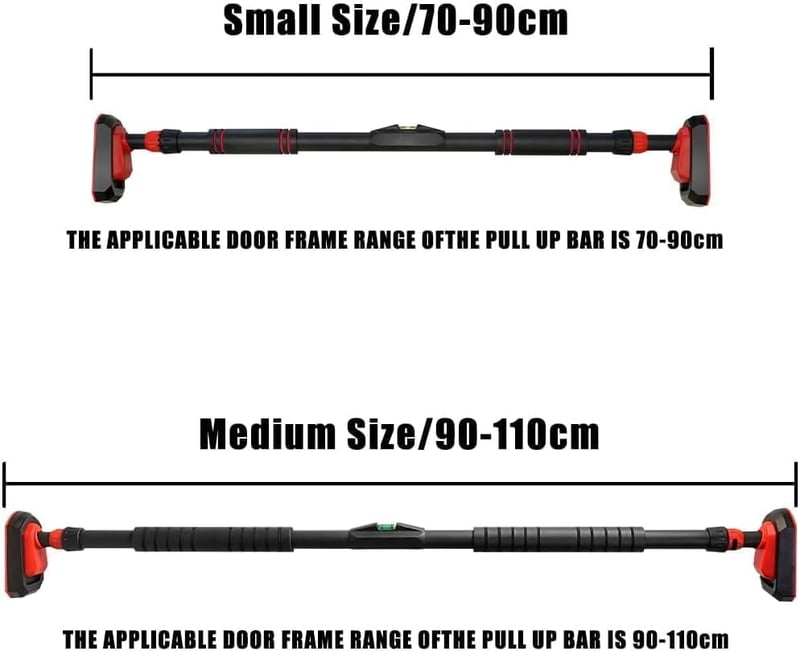 Fantecia Ajtókeretbe Szerelhető Húzódzkodó Rúd 70-110cm Csavarmentesen 250kg