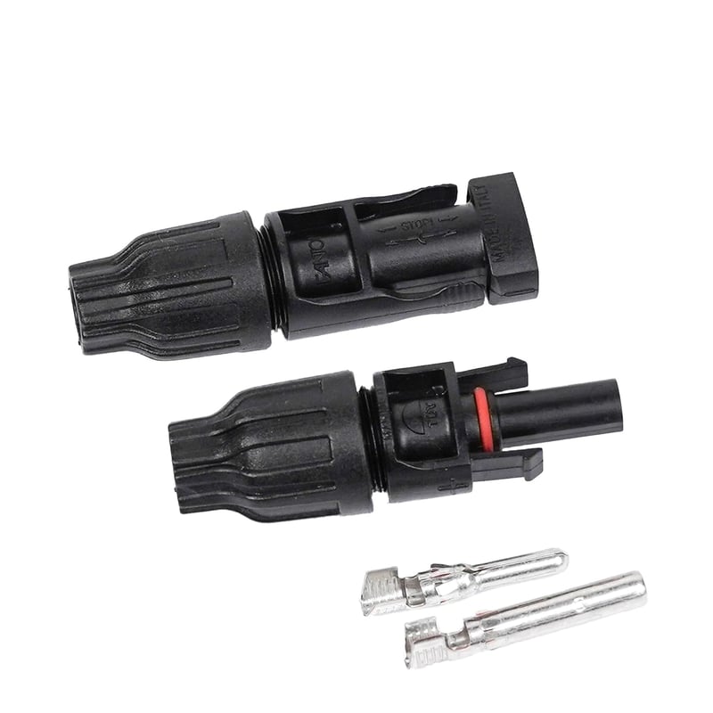 Fanton IP68 Napelem Csatlakozó Pár FMC4 4-6mm² Kábel Dugó Aljzat