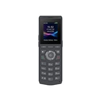 Bezdrôtový DECT telefón Fanvil W610D, Bluetooth 5.0, 3,5 mm jack na slúchadlá, funkcia Push to Talk, odolnosť proti pádu z 1,8 m, čierny 1