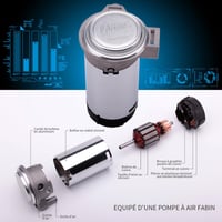 FARBIN 12V 150dB Autókürt Kompresszorral Kettős Trombita Légkürt 4