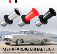 FARBIN retro vintage autókürt gombbal - fekete - 12V 5