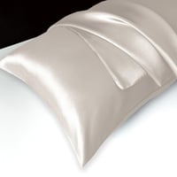 Față de pernă din satin FARFALLAROSSA 40x80 cm, 2 buc. – 100% satin, față de pernă super moale, bej 7
