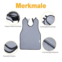 Faruijie 0,5mm Pb röntgen védőkötény szürke unisex felnőtteknek 2