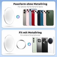 FARWAYVIEW Mágneses Selfie Tükör iPhone-hoz, Széles Látószög Objektív Vlogozáshoz 7
