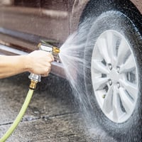 FASBET 2db Profi Kerti Locsolófej Fém Spray Pisztoly Autómosáshoz Háziállathoz Növényöntözéshez 4