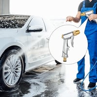 FASBET 2db Profi Kerti Locsolófej Fém Spray Pisztoly Autómosáshoz Háziállathoz Növényöntözéshez 5