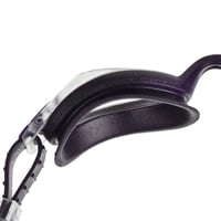 Ochelari de înot Fashy Spark II Comfort - Bordeaux/Transparent, ochelari de înot unisex pentru adulți 5
