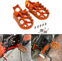 Pedală de frână CNC din aluminiu Fast Pro pentru modelele KTM SX/XC/EXC-F - portocaliu 2