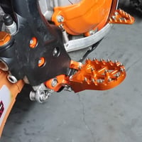 Pedală de frână CNC din aluminiu Fast Pro pentru modelele KTM SX/XC/EXC-F - portocaliu 8