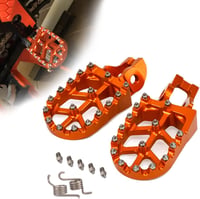 Pedală de frână CNC din aluminiu Fast Pro pentru modelele KTM SX/XC/EXC-F - portocaliu 1