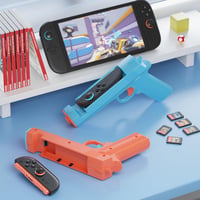 FASTSNAIL Nintendo Switch 2 Lövöldözős Pisztoly Griff Joycon Kék Narancssárga 6