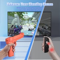 FASTSNAIL Nintendo Switch 2 Lövöldözős Pisztoly Griff Joycon Kék Narancssárga 5