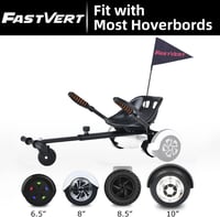 Fastvert Hoverboard Ülés Biztonsági Zászlóval és Kézfogóval - 6,5-10 Colos Hoverboardokhoz 4