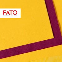 FATO Sárga Papír Szalvéta 33x33cm 2 Rétegű 50db Csomag 2