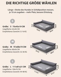Ortopedický pelech pre psov Favodormir 73x45 cm, vodoodolná pohovka z umelej kože pre malé psy, s penovou výplňou typu "vaječné platne", odnímateľným prateľným vankúšom a protišmykovou úpravou, S 8