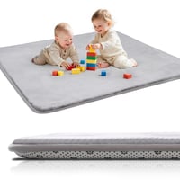 Favodormir hrubá hracia podložka pre bábätká 150x200 cm, penová podložka s protišmykovou spodnou stranou a jemným flanelovým povrchom do detskej izby 1