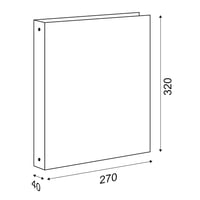 Dosar cu inele Favorit Sprint, 22x30 cm, 4 inele rotunde, 30 mm, carton, albastru 7
