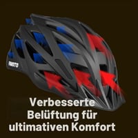 Cyklistická prilba Favoto pre dospelých, prilba na cestný a horský bicykel (MTB), veľkosť L 4