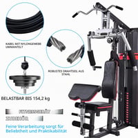 Oceľové lanko Favuit 2M pre posilňovací stroj – Káblový systém pre domácu posilňovňu, sťahovanie kladky a silový tréning, kladkové fitness lanko 4