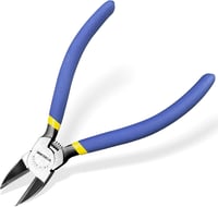 VCELINK GJ719 Oldalcsípő Fogó 6" - Elektronikai Munkákhoz, Modellezéshez, Kábelkötegelőkhöz, Áramkörökhöz és Hálózati Kábelekhez - Króm-Vaná 1