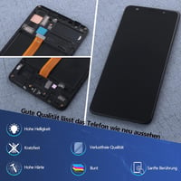 RongZy Samsung Galaxy A7 2018 (A750) Kijelző Csere - OLED Érintőképernyő Digitalizálóval, Fekete Kerettel és Szerszámokkal
 5