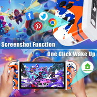 Bonacell vezeték nélküli kontroller Nintendo Switch-hez, Turbo és Gyro funkcióval 4