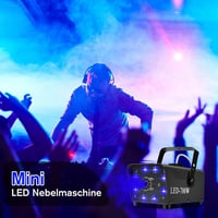 Katomi 700W RGB LED ködgép, 13 színű effekttel, távirányítóval - Partikra, Halloween-re 7