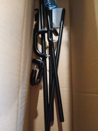 Umbra Twilight dvostruka karniša 76-213 cm, D19 mm, crni čelik — nedostaju 3 plastična dijela i 2 vijka (stanje: vidi 2. sliku) 3