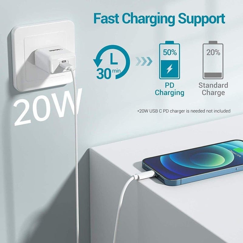 Apple iPhone USB-C gyorstöltő kábel - Felújított Marchpower termék