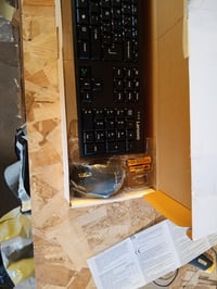 Lenovo 100 Combo bežična tipkovnica i miš s 2.4G Nano USB prijamnikom, 1600 DPI — nedostaje tipka sa strelicom (stanje: vidi 2. sliku) 3