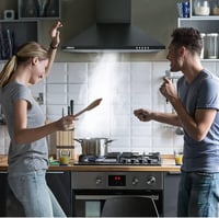 CIARRA 60 cm-es Falra Szerelhető Konyhai Páraelszívó - 60cm, Black 5